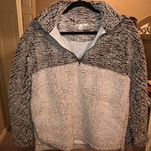 Sherpa Quarter-Zip Jacket